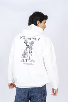 Canguro oversize "NO MONEY BUT LOVE"