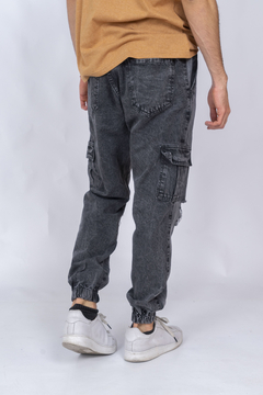 Jogger cargo de jean - comprar online