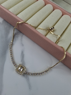 PULSERA AJUSTABLE CRISTAL - comprar online