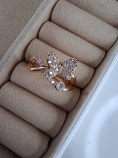 ANILLO STRASS BUTTERFLY