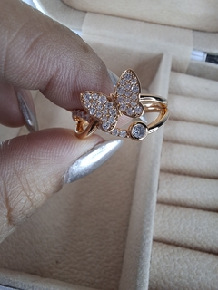 ANILLO STRASS BUTTERFLY - comprar online