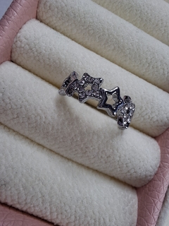 Anillo acero star - comprar online