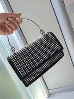 Mini bag strass correa extraible - comprar online