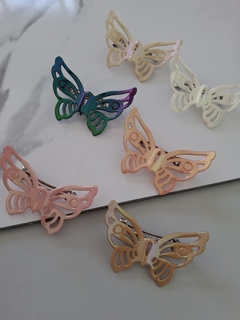 Broche butterfly colores - comprar online