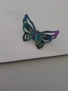 Broche butterfly colores - tienda online