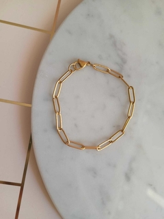 Imagen de Pulsera Acero Dorado Elegir Modelo