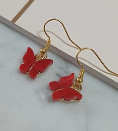 Aros Colgantes Mariposa - tienda online