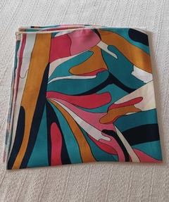 Pañuelo Estampa Abstracto 50x50cm en internet