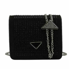 Mini Bag Strass Correa Ajustable - tienda online