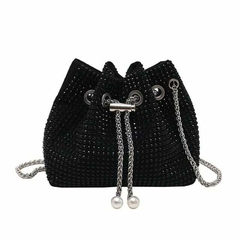 Bolso Strass y Perlas - Blumoon -Mayoristas de accesorios en Once- Blumoon