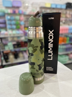 Termo Lumilagro Luminox Acero Inox Camuflado - Guma Bazar