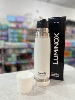 Termo Lumilagro Luminox Acero Inox color Blanco en internet