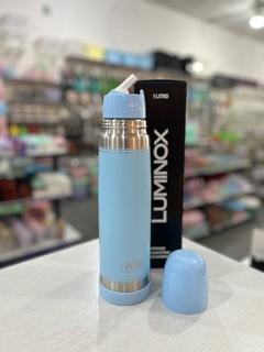 Termo Lumilagro Luminox Acero Inox Celeste Pastel en internet