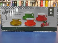 TAZAS DE PORCELANA DE 12 PZAS - tienda online