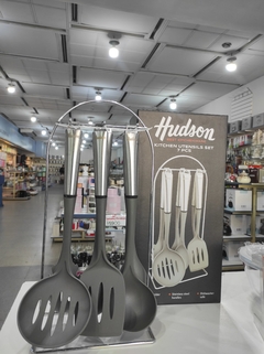 SET DE UTENSILIOS 7 PZA HUDSON M ACERO INOX