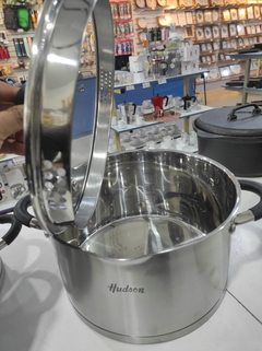 bateria de acero inox de 6 pzas hudson - comprar online