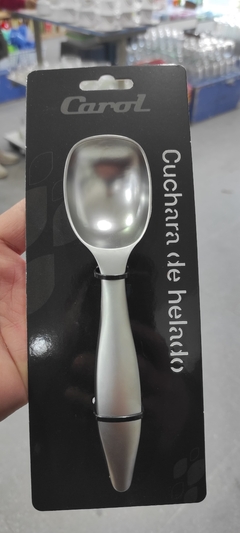 cuchara para helado de acero inox