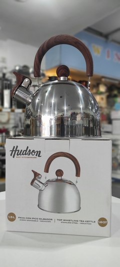 PAVA SILBADORA acero inox HUDSON 1.5 LTS SIMIL