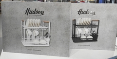 Escurridor De Platos Negro 2 Pisos Madera Hudson Cocina blanco - comprar online