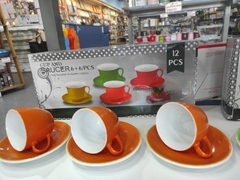 TAZAS DE PORCELANA DE 12 PZAS - comprar online