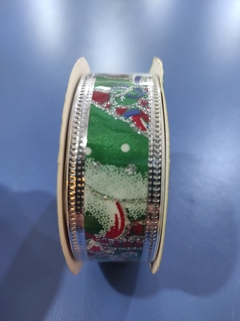 cintas navideñas de 2.5 cm x 2 mts - Guma Bazar