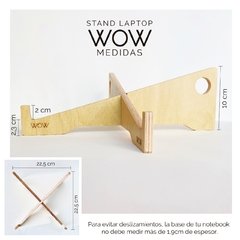 STAND LAPTOP + COVER PAD MAX, FUNDA WOW! - comprar online