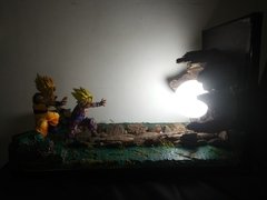 Imagen de Diorama-Lampara Maqueta Genkidama Kamehameha Dragon Ball Z Con Luz