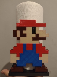 Porta Rollo de cocina Mario Bros Impresion 3D en internet
