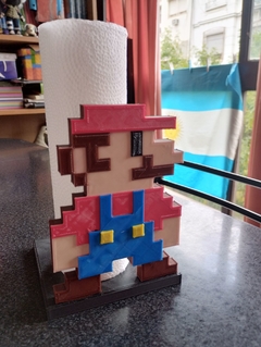 Porta Rollo de cocina Mario Bros Impresion 3D - comprar online