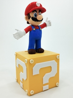 Figura Mario Bros Impresion 3 D Alcancia