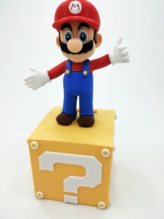 Figura Mario Bros Impresion 3 D Alcancia - comprar online