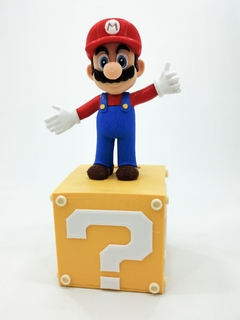 Figura Mario Bros Impresion 3 D Alcancia