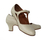 ZAPATO DE BAILE ESPAÑOL CUERO BEIGE - comprar online