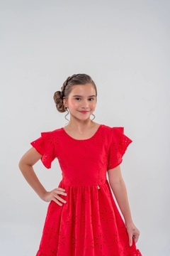 PRÉ VENDA VESTIDO BELLA LAISE VERMELHO - comprar online