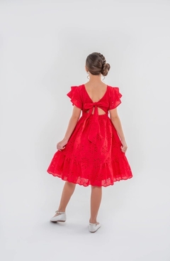 PRÉ VENDA VESTIDO BELLA LAISE VERMELHO na internet