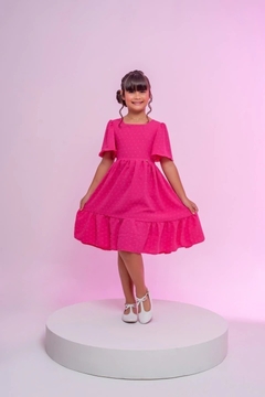 PRÉ VENDA VESTIDO ELOISE PIPOQUINHA PINK - comprar online