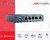 Switch POE 5 portas Fast Ethernet - Hikivision DS-3E0105P (ideal para câmeras)