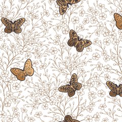 Gold butterfly - comprar online