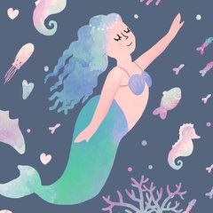 Blue Mermaid - comprar online