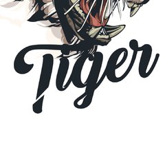 Tiger - Rollo. Vinilos decorativos