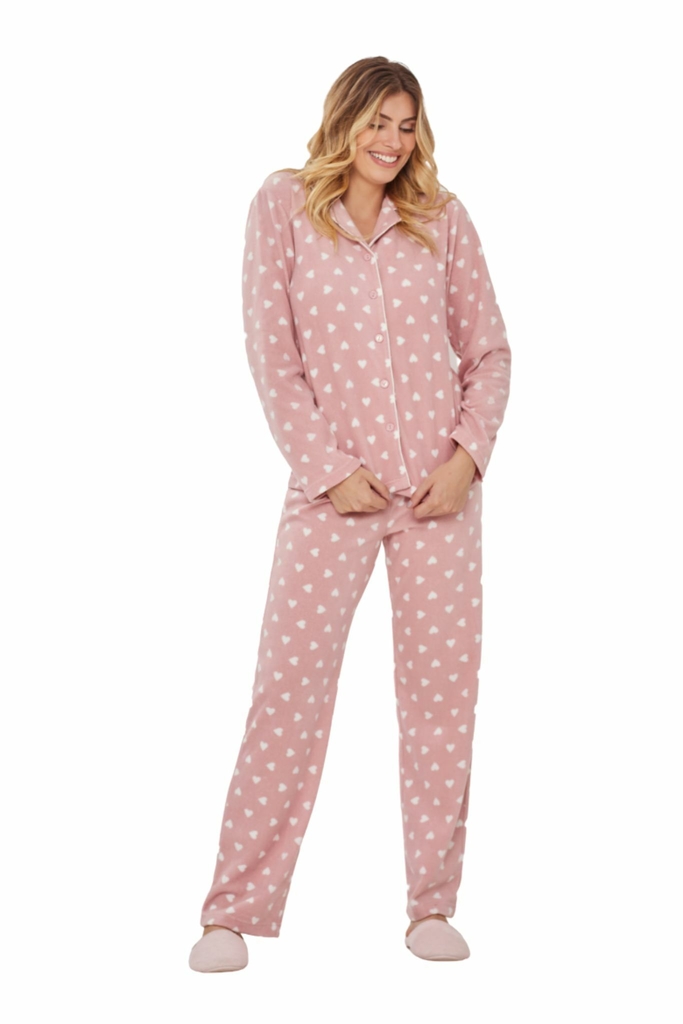 Pijama Sweet Soft Fleece Sempre Amigas Pijamas