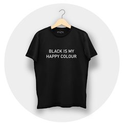 Remera Black Is My Happy Colour - comprar online