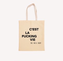 Cest la fucking vie tote bag - comprar online