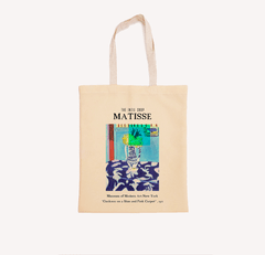 Cuckoos on a Blue and Pink Carpet - Matisse tote bag