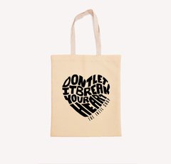 dont let it break your heart tote bag - comprar online