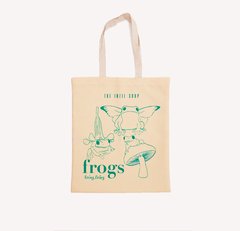 Frogs tote bag