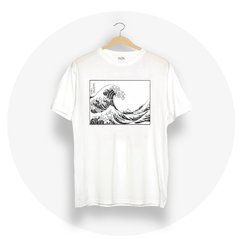 Remera La Gran Ola De Kanagawa - comprar online