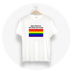 Remera Kiss Whoever The Fuck You Want - comprar online