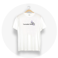 Remera bordada Lavender haze