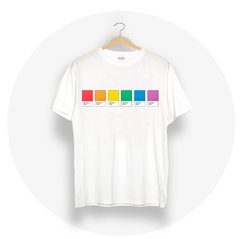 Remera Pantone Rainbow